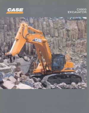 Escavatori cingolati Case CX 800