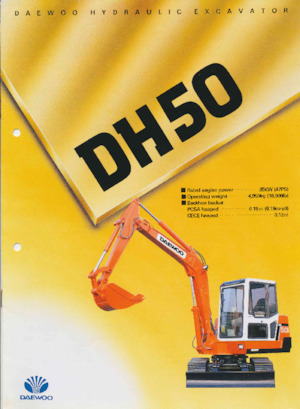 Miniescavatori Daewoo DH50