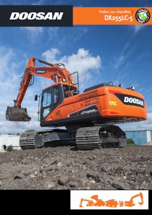 Escavatori cingolati Doosan DX255LC-5
