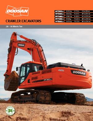 Escavatori cingolati Doosan DX530LC-3