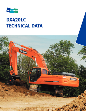 Escavatori cingolati Doosan DX 420 LC