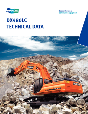 Escavatori cingolati Doosan DX 480 LC