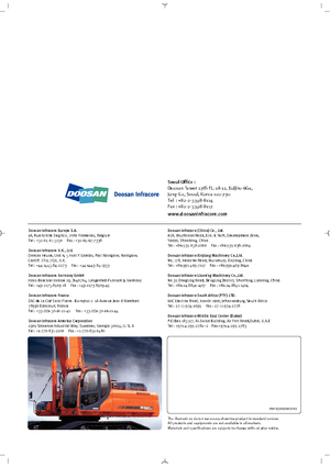 Escavatori cingolati Doosan DX 520 LC