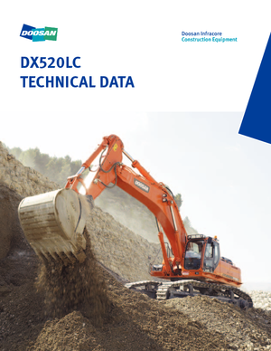Escavatori cingolati Doosan DX 520 LC