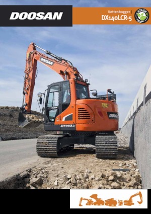 Escavatori cingolati Doosan DX140LCR-5