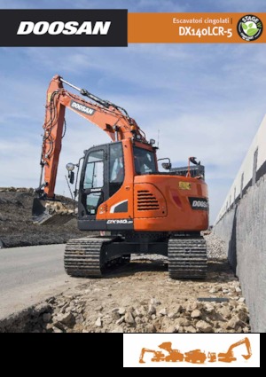 Escavatori cingolati Doosan DX140LCR-5