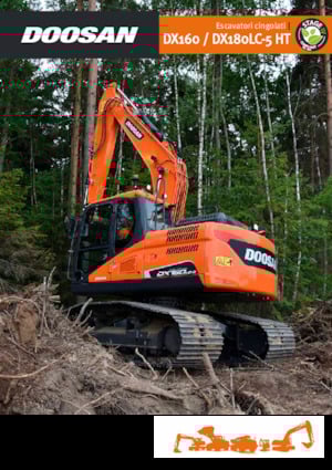 Escavatori cingolati Doosan DX160LC-5 HT