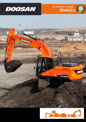 Escavatori cingolati Doosan DX180LC-5
