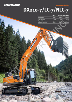 Escavatori cingolati Doosan DX210-7
