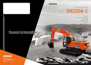 Escavatori cingolati Doosan DX220A