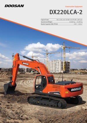 Escavatori cingolati Doosan DX220LCA-2