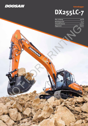 Escavatori cingolati Doosan DX225LC-7