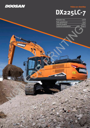 Escavatori cingolati Doosan DX225LC-7