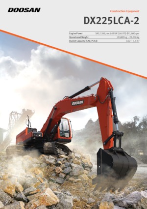 Escavatori cingolati Doosan DX225LCA-2