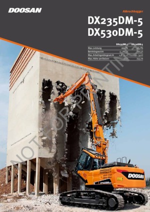 Escavatori cingolati Doosan DX235DM-5