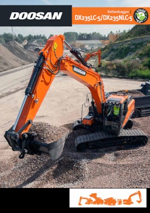 Escavatori cingolati Doosan DX235LC-5