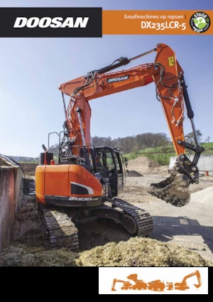 Escavatori cingolati Doosan DX235LCR-5