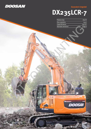 Escavatori cingolati Doosan DX235LCR-7