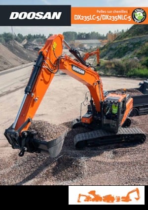 Escavatori cingolati Doosan DX235NLC-5