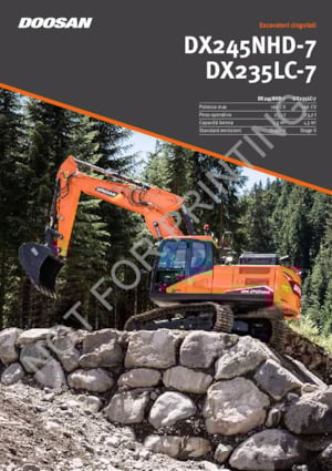 Escavatori cingolati Doosan DX245NHD-7