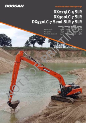 Escavatori cingolati elettrici Doosan DX300LC-7 SLR