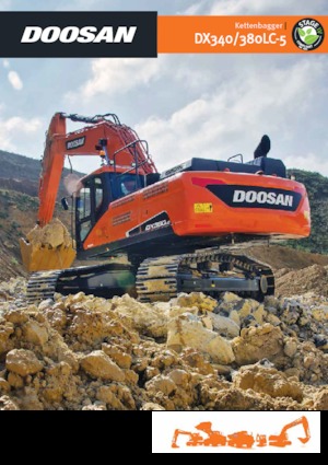 Escavatori cingolati Doosan DX340LC-5