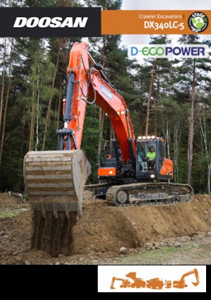 Escavatori cingolati Doosan DX340NLC-5
