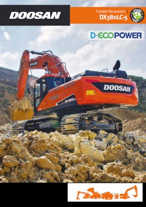 Escavatori cingolati Doosan DX380NLC-5