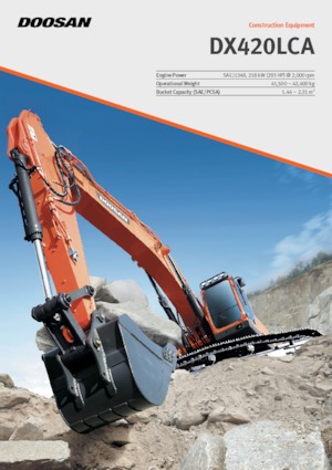Escavatori cingolati Doosan DX420LCA