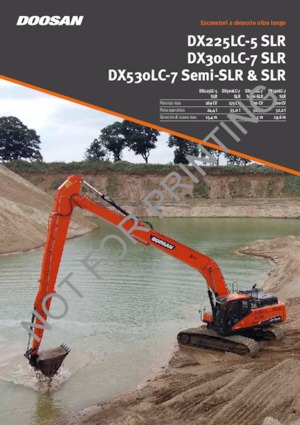 Escavatori cingolati Doosan DX530LC-7 SLR