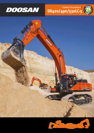 Escavatori cingolati Doosan DX530NLC-5