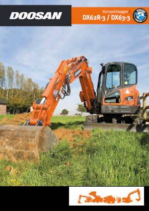Escavatori cingolati Doosan DX62R-3