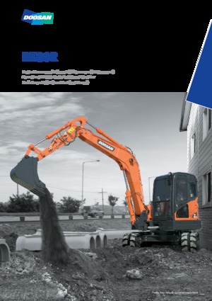 Escavatori cingolati Doosan DX80R