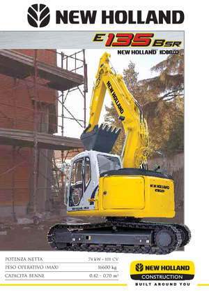 Escavatori cingolati New Holland E 135 B SR