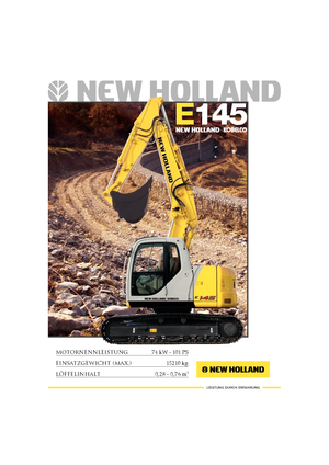 Escavatori cingolati New Holland E 145