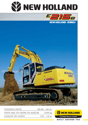 Escavatori cingolati New Holland E 215 B EL