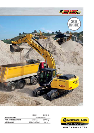 Escavatori cingolati New Holland E215C LC