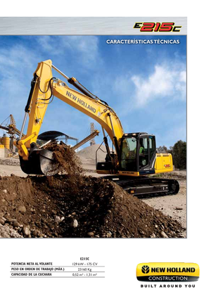 Escavatori cingolati New Holland E215C LC