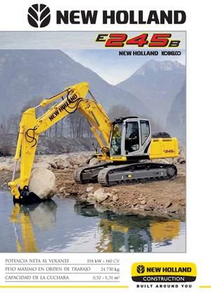 Escavatori cingolati New Holland E 245 B LC