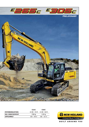 Escavatori cingolati New Holland E305C