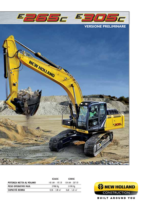 Escavatori cingolati New Holland E305C