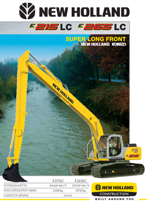 Escavatori cingolati New Holland E 265 LC
