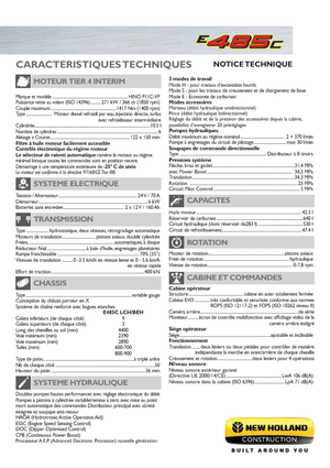 Escavatori cingolati New Holland E485C LCH