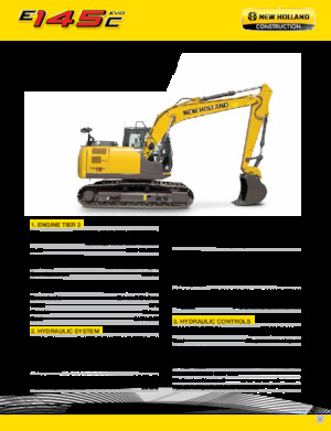 Escavatori cingolati New Holland E145C EVO