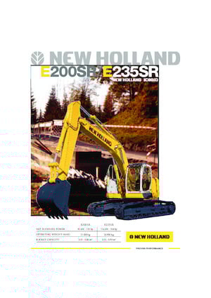 Escavatori cingolati New Holland E235SR