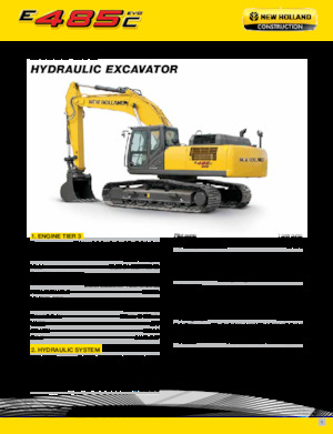 Escavatori cingolati New Holland E485C EVO