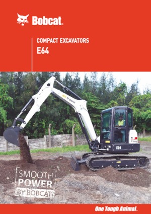 Escavatori cingolati Bobcat E64