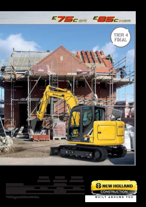 Escavatori cingolati New Holland E75C SR LC