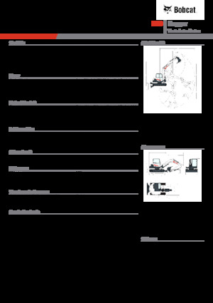 Escavatori cingolati Bobcat E88