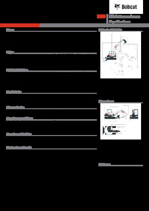 Escavatori cingolati Bobcat E88